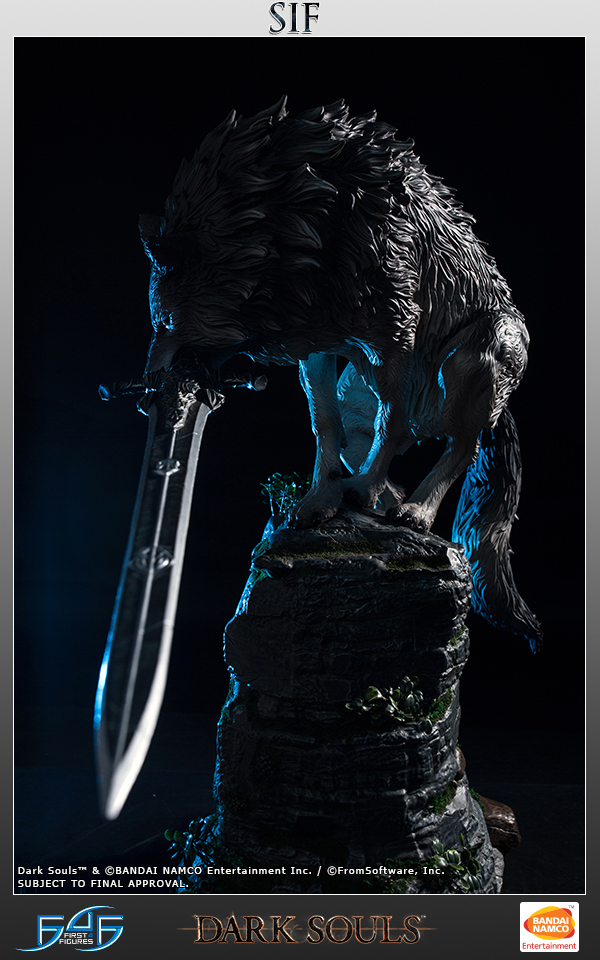 Dark Souls - Haiiro no Dai Ookami Sif - Regular Edition (First 4 Figures) photo 4