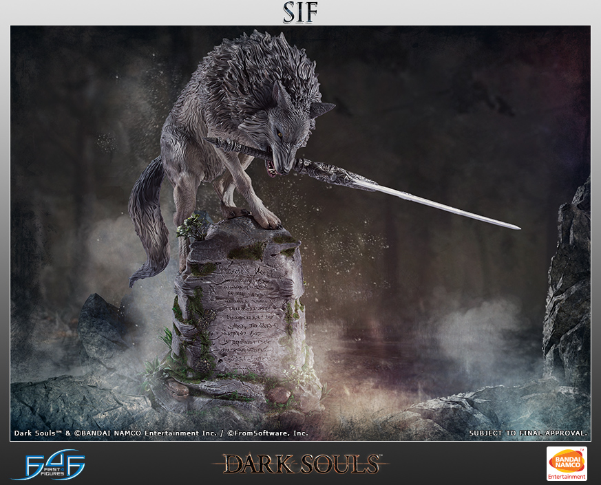 Dark Souls - Haiiro no Dai Ookami Sif - Regular Edition (First 4 Figures) photo 7