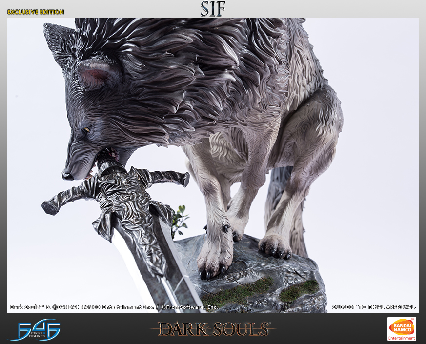 Dark Souls - Haiiro no Dai Ookami Sif - Regular Edition (First 4 Figures) photo 15