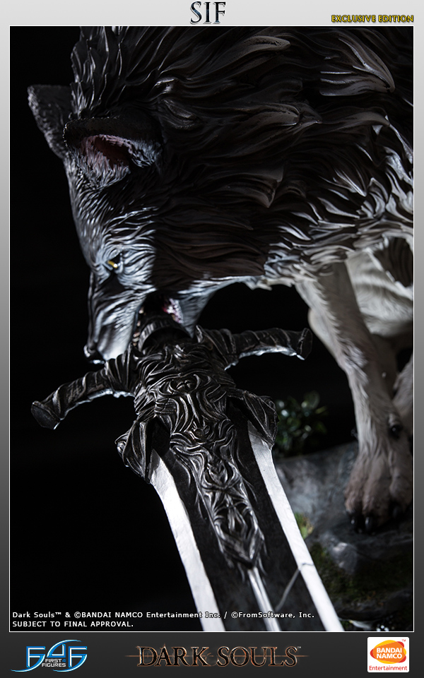 Dark Souls - Haiiro no Dai Ookami Sif - Regular Edition (First 4 Figures) photo 17