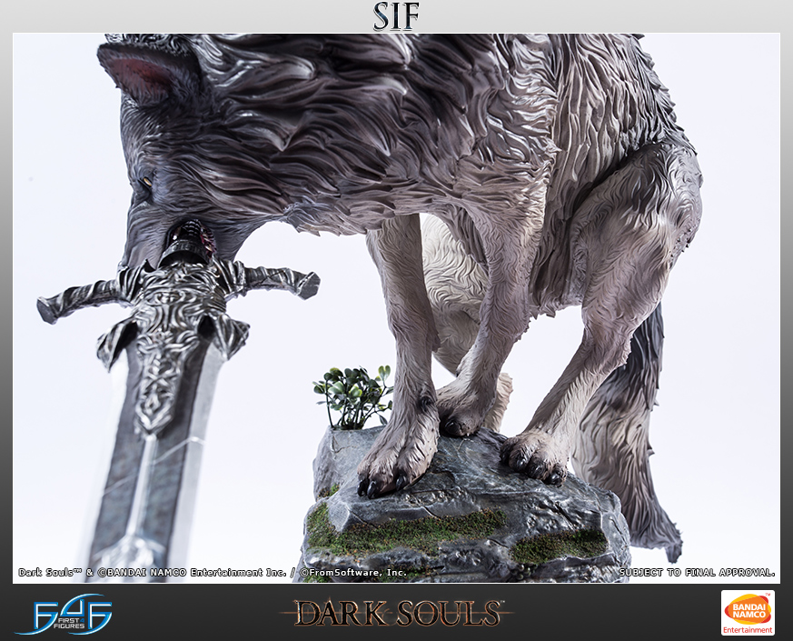 Dark Souls - Haiiro no Dai Ookami Sif - Regular Edition (First 4 Figures) photo 29