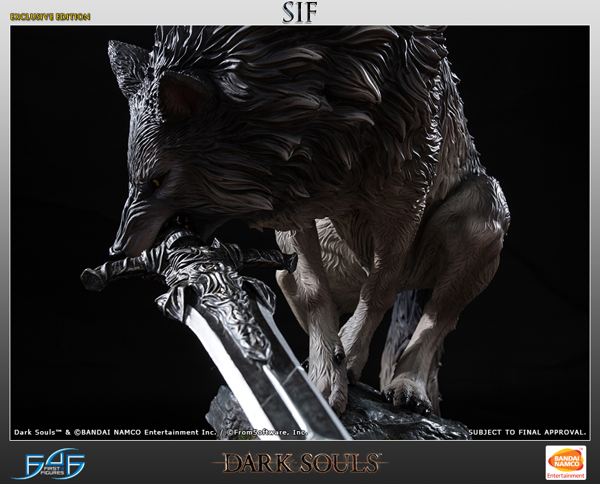 Dark Souls - Haiiro no Dai Ookami Sif - Regular Edition (First 4 Figures) photo 30