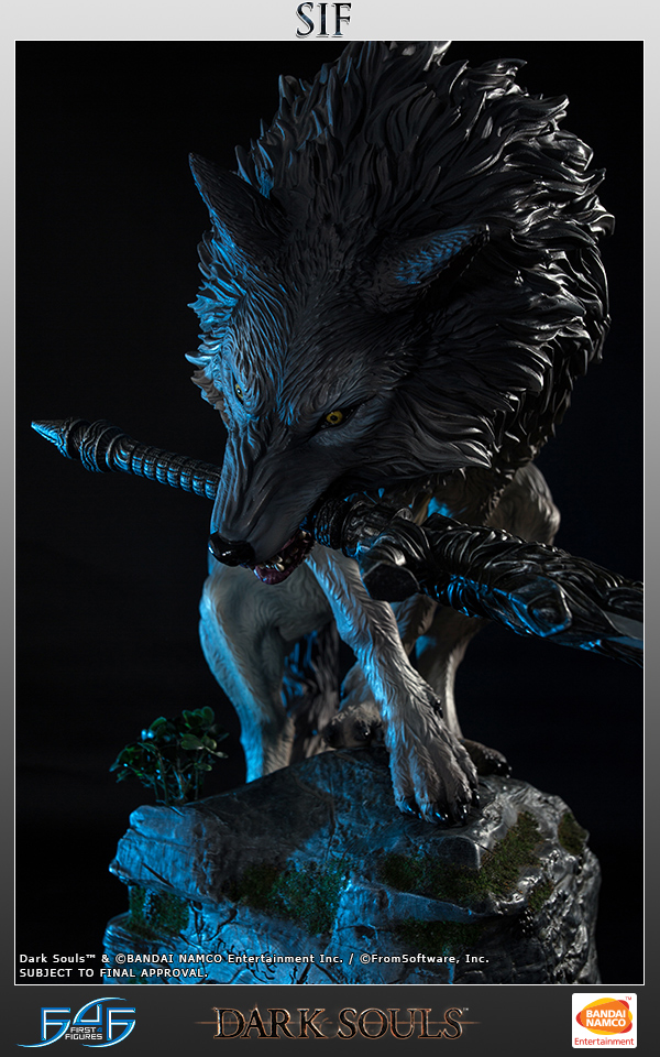 Dark Souls - Haiiro no Dai Ookami Sif - Regular Edition (First 4 Figures) photo 36