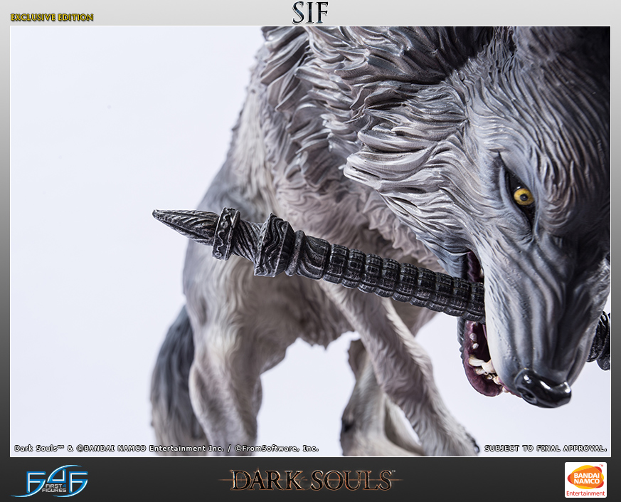 Dark Souls - Haiiro no Dai Ookami Sif - Regular Edition (First 4 Figures) photo 43