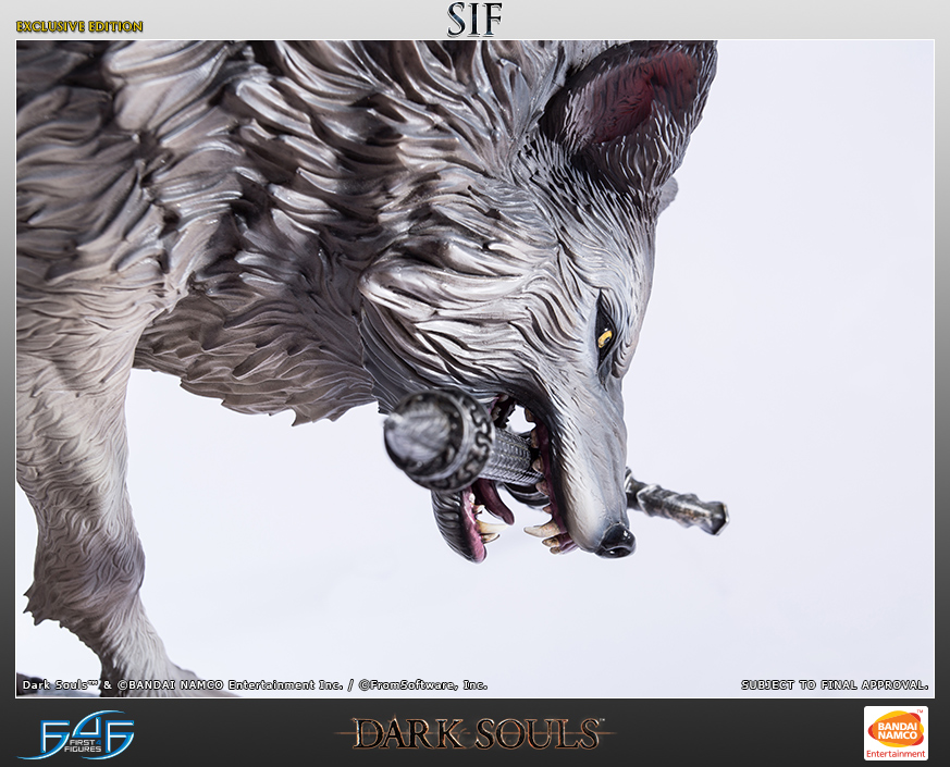 Dark Souls - Haiiro no Dai Ookami Sif - Regular Edition (First 4 Figures) photo 45