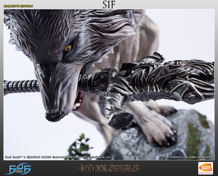 Dark Souls - Haiiro no Dai Ookami Sif - Regular Edition (First 4 Figures) photo 46