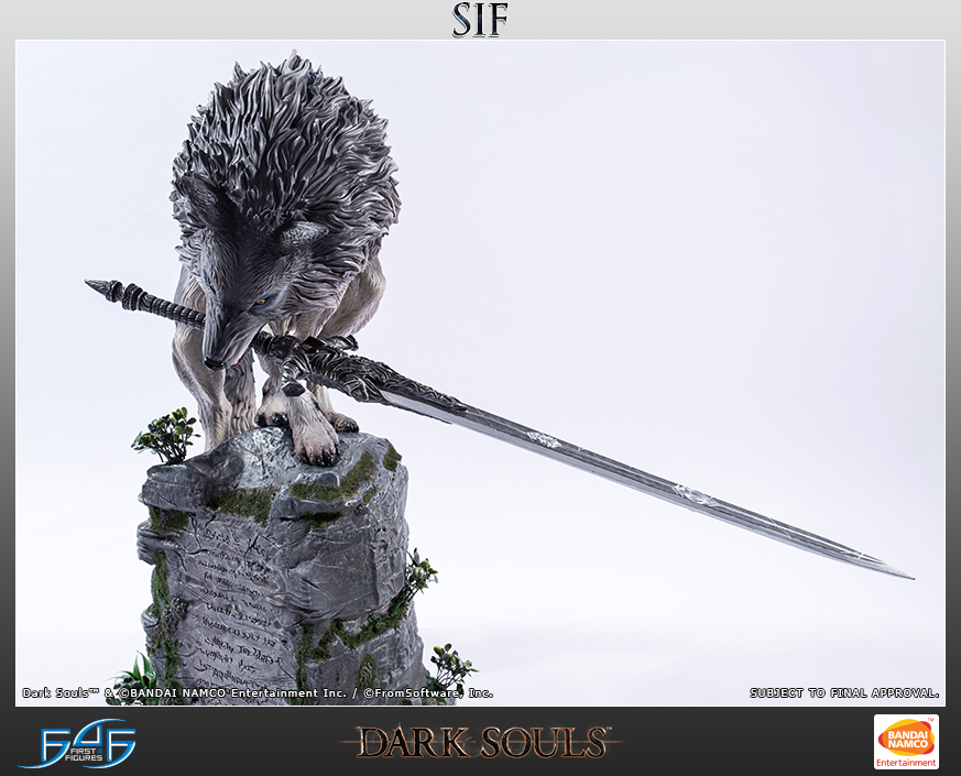 Dark Souls - Haiiro no Dai Ookami Sif - Regular Edition (First 4 Figures) photo 53