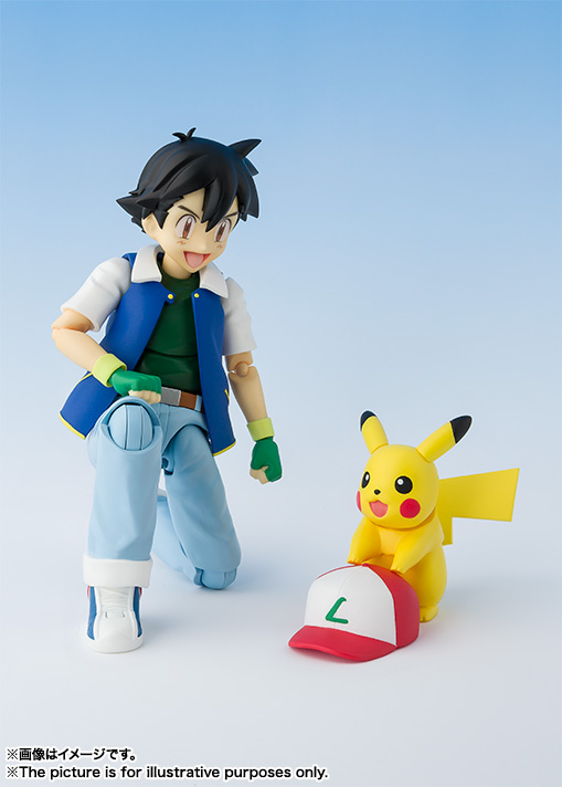 Pocket Monsters - Pikachu - Satoshi - S.H.Figuarts (Bandai) photo 2