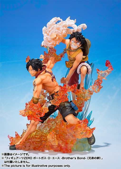 One Piece - Portgas D. Ace - Chou Gekisen -Extra Battle- - Figuarts ZERO - Brother's Bond (Bandai) photo 2