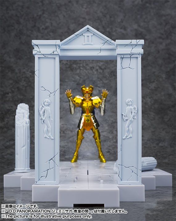 Saint Seiya - Athena (Kido Saori) - D.D. Panoramation - Golden Zodiac Extention Set Fire Clock of the Sanctuary -Goddess Athena and Soldiers- (Bandai) photo 18