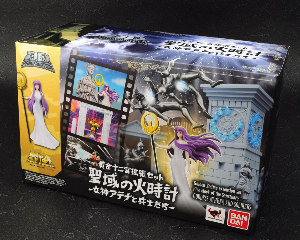 Saint Seiya - Athena (Kido Saori) - D.D. Panoramation - Golden Zodiac Extention Set Fire Clock of the Sanctuary -Goddess Athena and Soldiers- (Bandai) photo 22