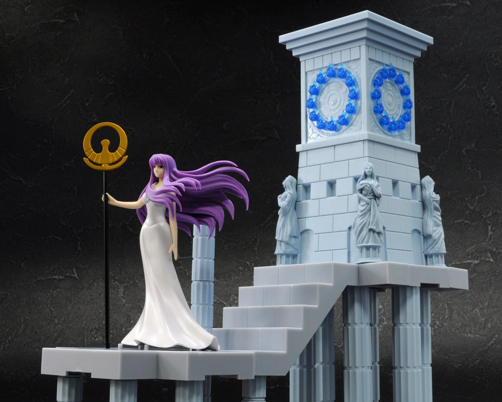 Saint Seiya - Athena (Kido Saori) - D.D. Panoramation - Golden Zodiac Extention Set Fire Clock of the Sanctuary -Goddess Athena and Soldiers- (Bandai) photo 31