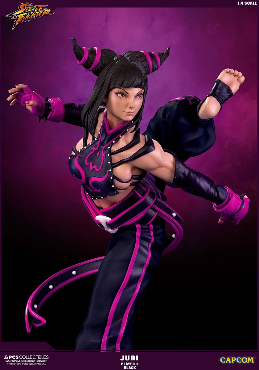 Super Street Fighter IV - Han Juri - Street Fighter Ultra - 1/4 - Player 2 - Black, PCS Exclusive (Premium Collectibles Studio) photo 6
