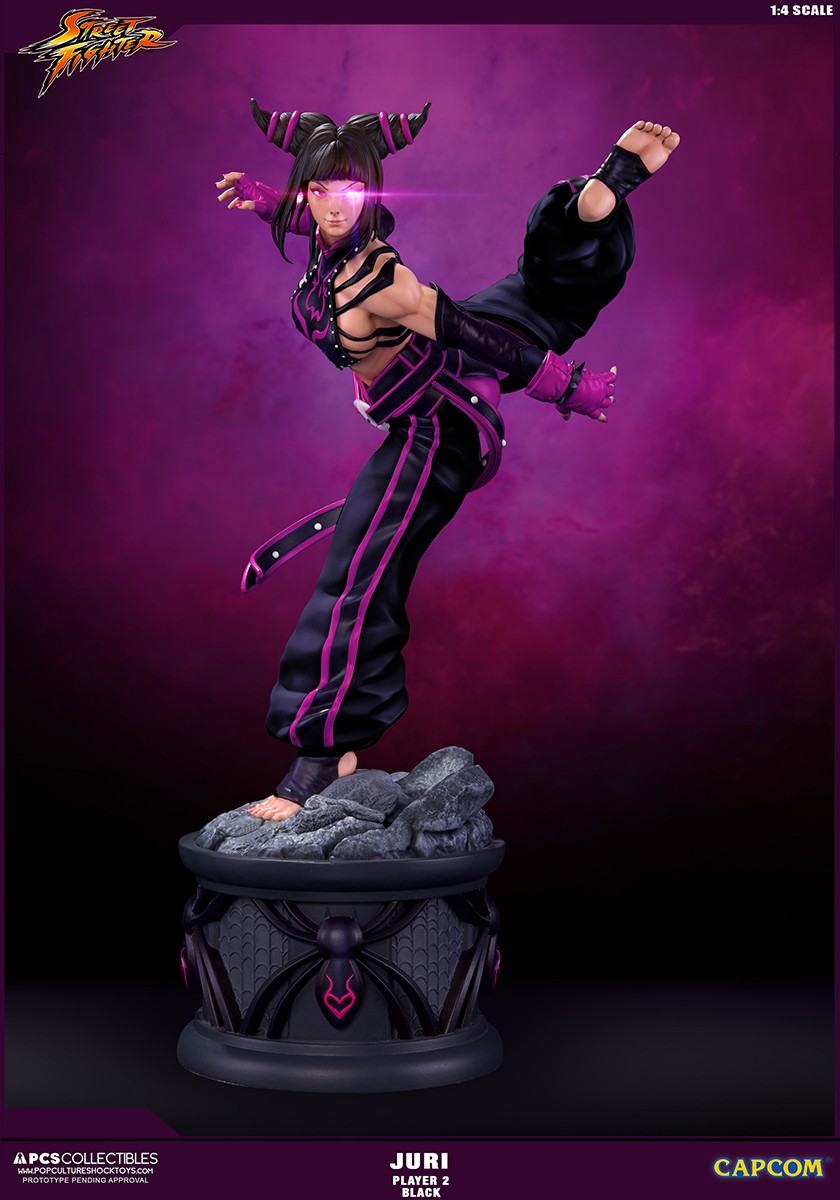 Super Street Fighter IV - Han Juri - Street Fighter Ultra - 1/4 - Player 2 - Black, PCS Exclusive (Premium Collectibles Studio) photo 7