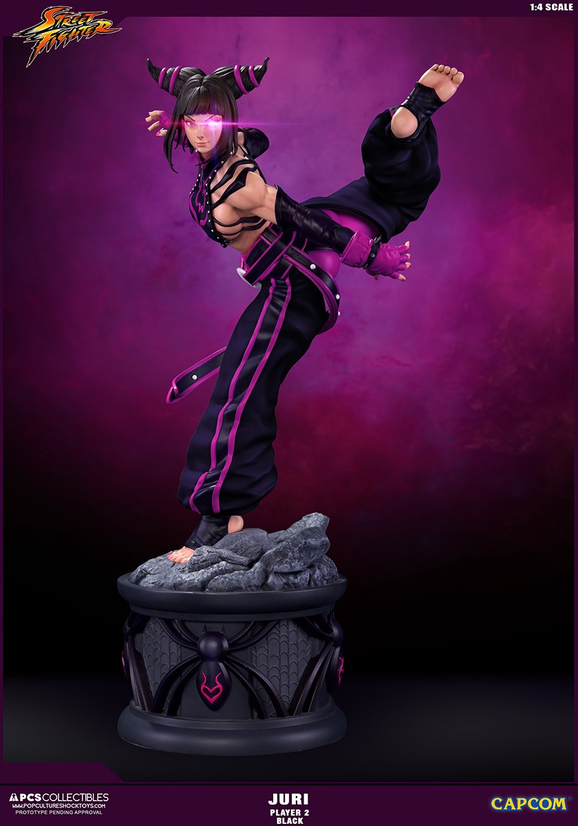 Super Street Fighter IV - Han Juri - Street Fighter Ultra - 1/4 - Player 2 - Black, PCS Exclusive (Premium Collectibles Studio) photo 9