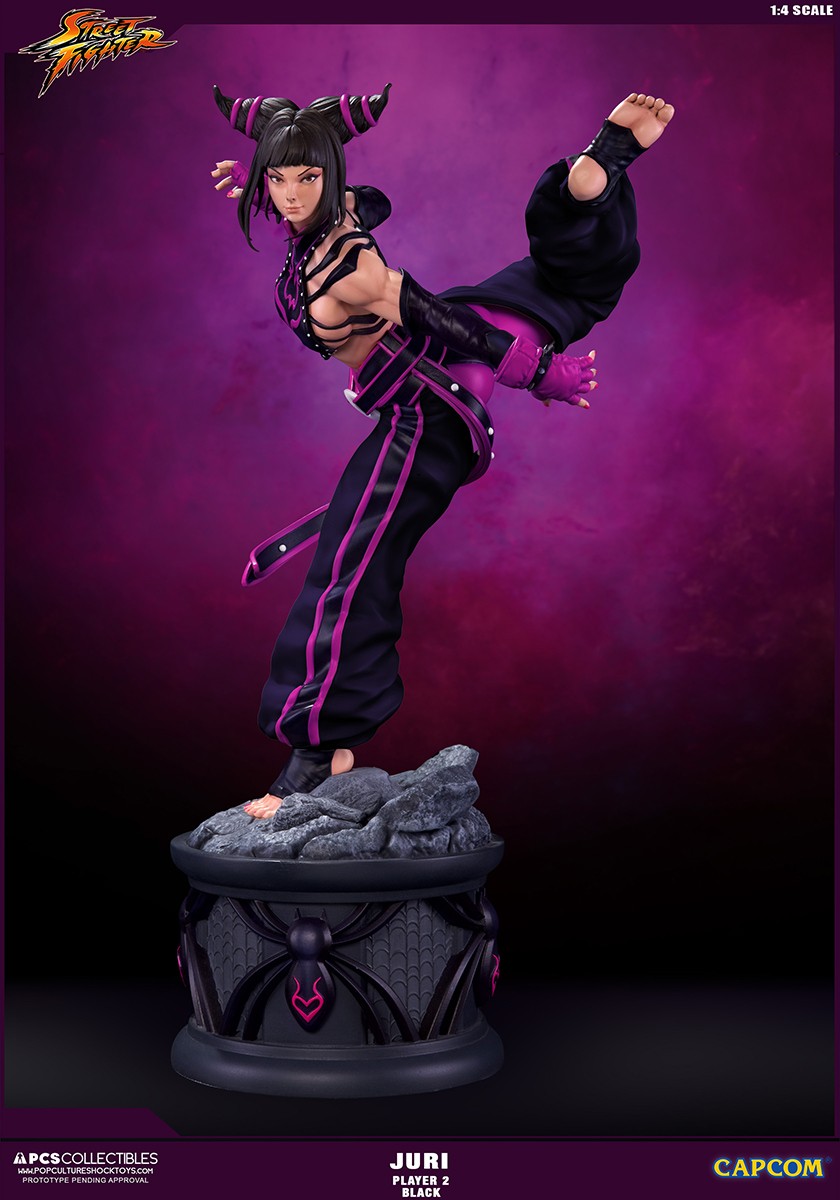 Super Street Fighter IV - Han Juri - Street Fighter Ultra - 1/4 - Player 2 - Black, PCS Exclusive (Premium Collectibles Studio) photo 10
