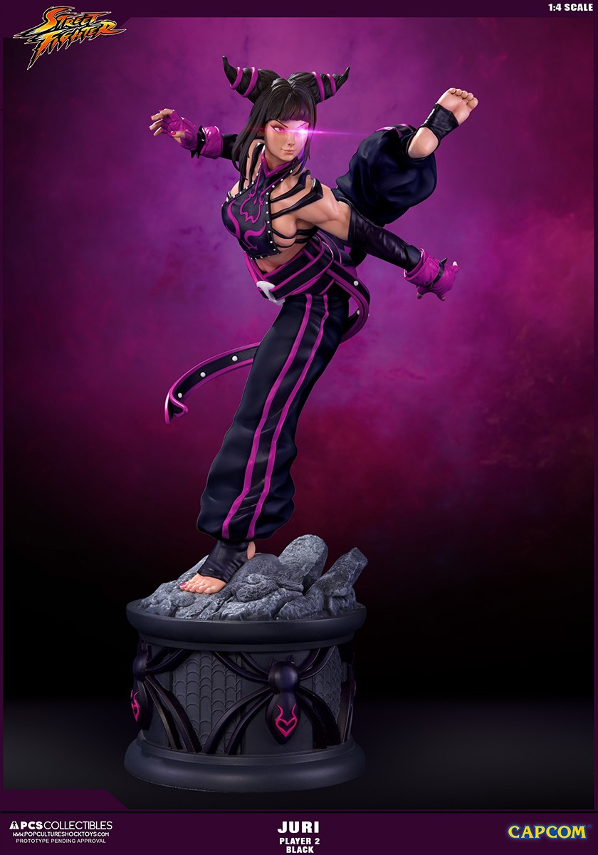 Super Street Fighter IV - Han Juri - Street Fighter Ultra - 1/4 - Player 2 - Black, PCS Exclusive (Premium Collectibles Studio) photo 11