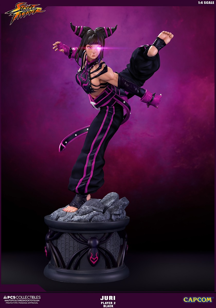 Super Street Fighter IV - Han Juri - Street Fighter Ultra - 1/4 - Player 2 - Black, PCS Exclusive (Premium Collectibles Studio) photo 13