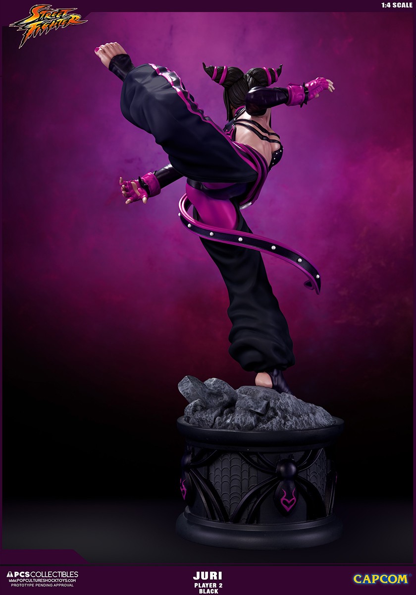 Super Street Fighter IV - Han Juri - Street Fighter Ultra - 1/4 - Player 2 - Black, PCS Exclusive (Premium Collectibles Studio) photo 14