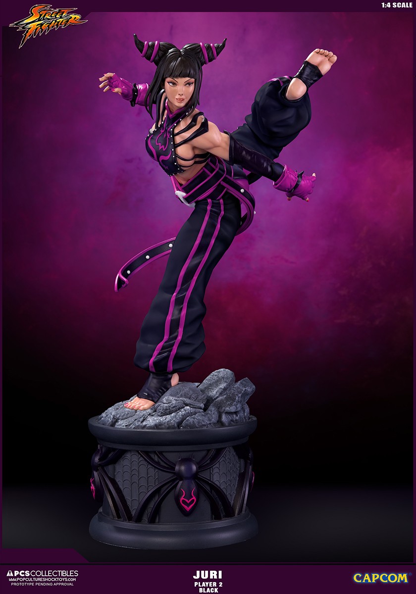 Super Street Fighter IV - Han Juri - Street Fighter Ultra - 1/4 - Player 2 - Black, PCS Exclusive (Premium Collectibles Studio) photo 15