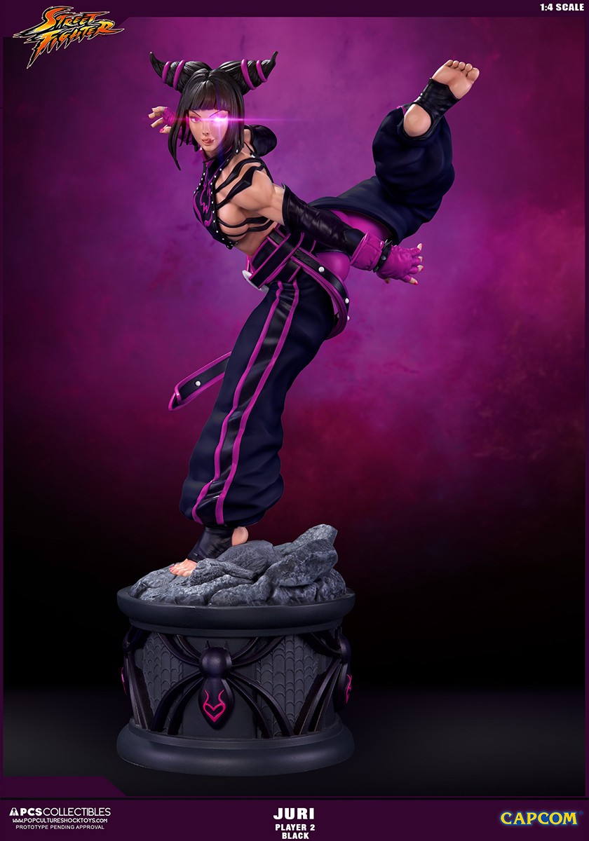 Super Street Fighter IV - Han Juri - Street Fighter Ultra - 1/4 - Player 2 - Black, PCS Exclusive (Premium Collectibles Studio) photo 16