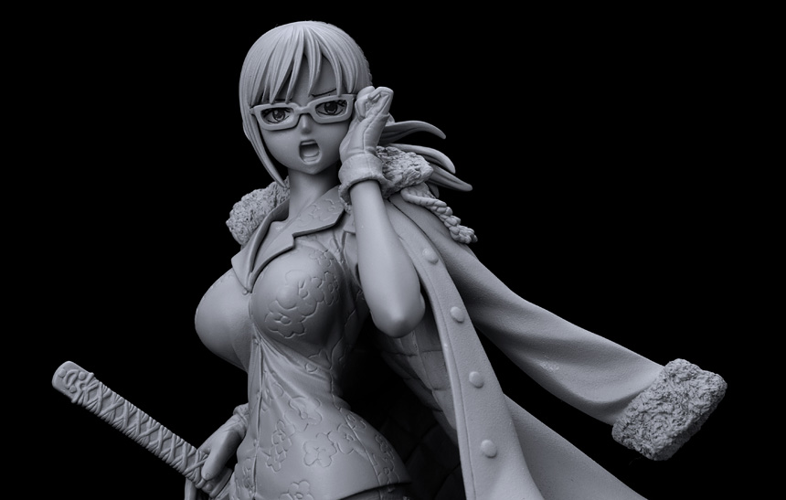 One Piece - Tashigi - Figure Colosseum - SCultures - Zoukeiou Chojho Kessen VI (Vol.2) - Special Color (Banpresto) photo 3
