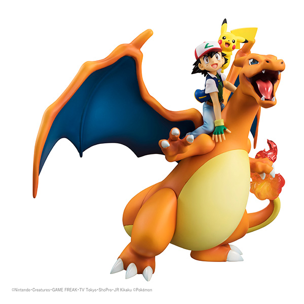 Pocket Monsters - Lizardon - Pikachu - Satoshi - G.E.M. - G.E.M. Pocket Monsters Series (MegaHouse) photo 3