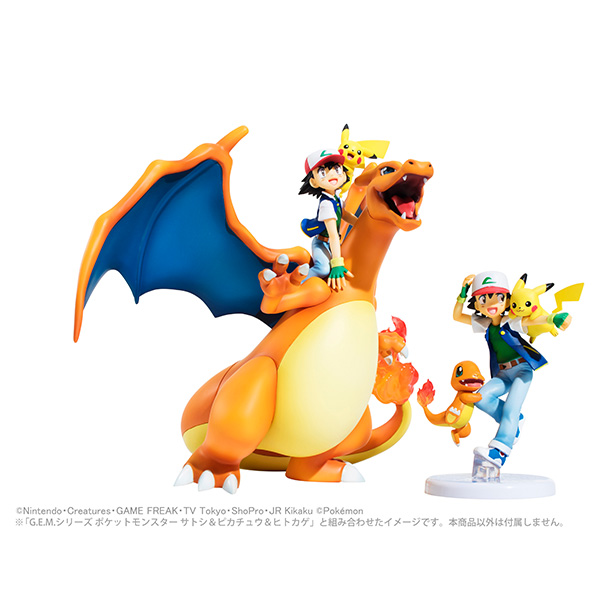 Pocket Monsters - Lizardon - Pikachu - Satoshi - G.E.M. - G.E.M. Pocket Monsters Series (MegaHouse) photo 5