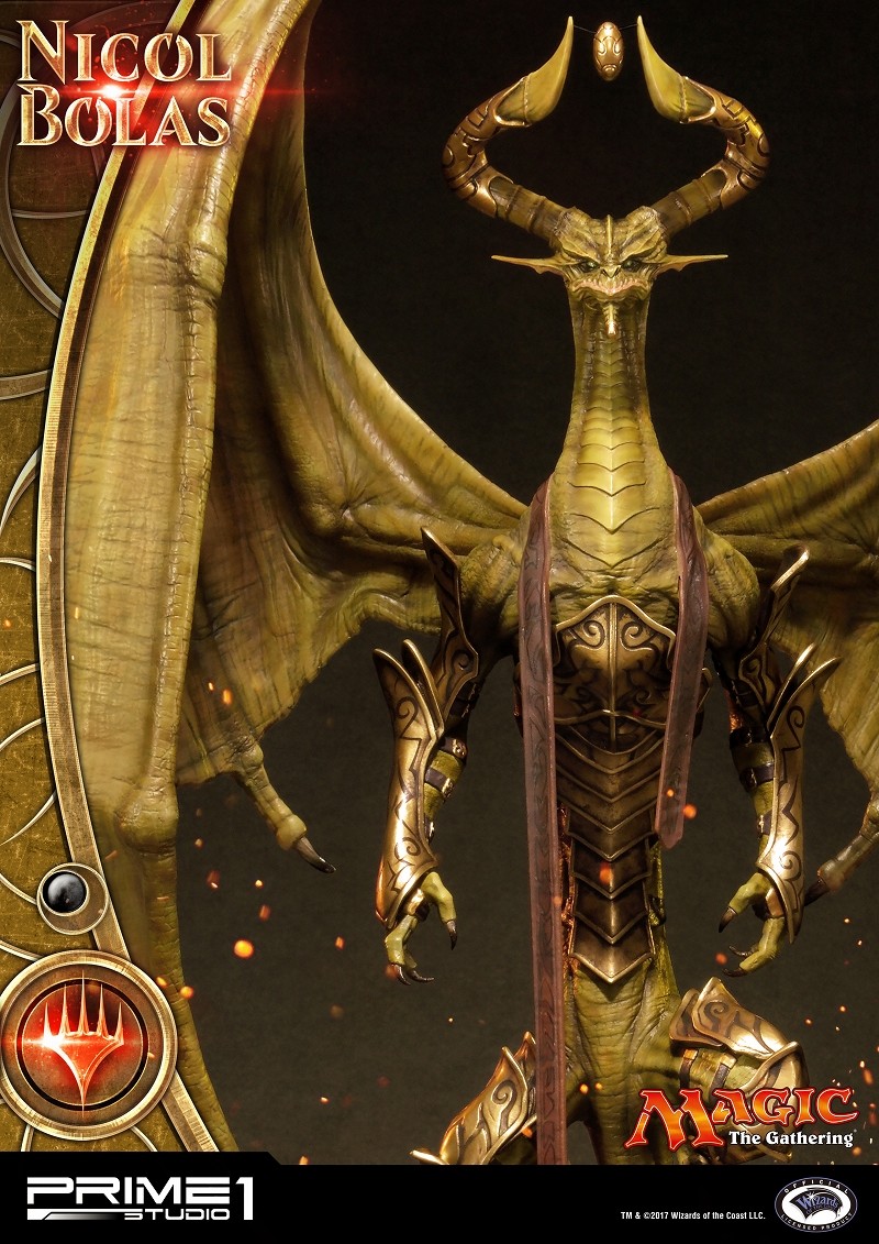 Magic: The Gathering - Nicol Bolas - Premium Masterline  (PMMTG-01) (Prime 1 Studio) photo 11