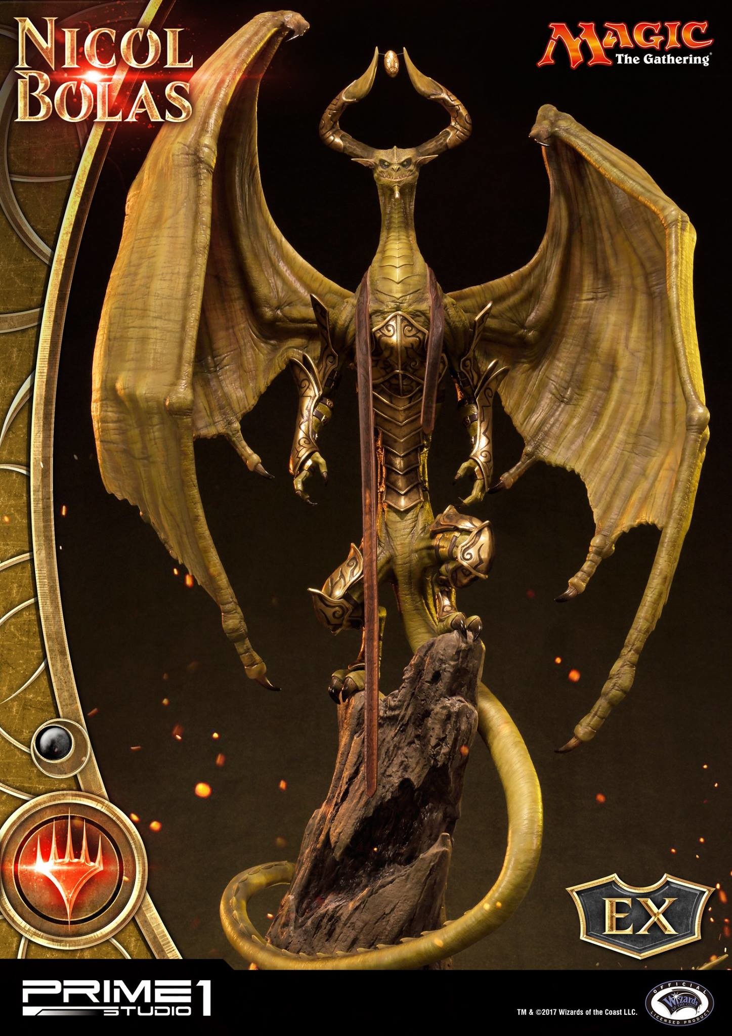 Magic: The Gathering - Nicol Bolas - Premium Masterline  (PMMTG-01) (Prime 1 Studio) photo 14