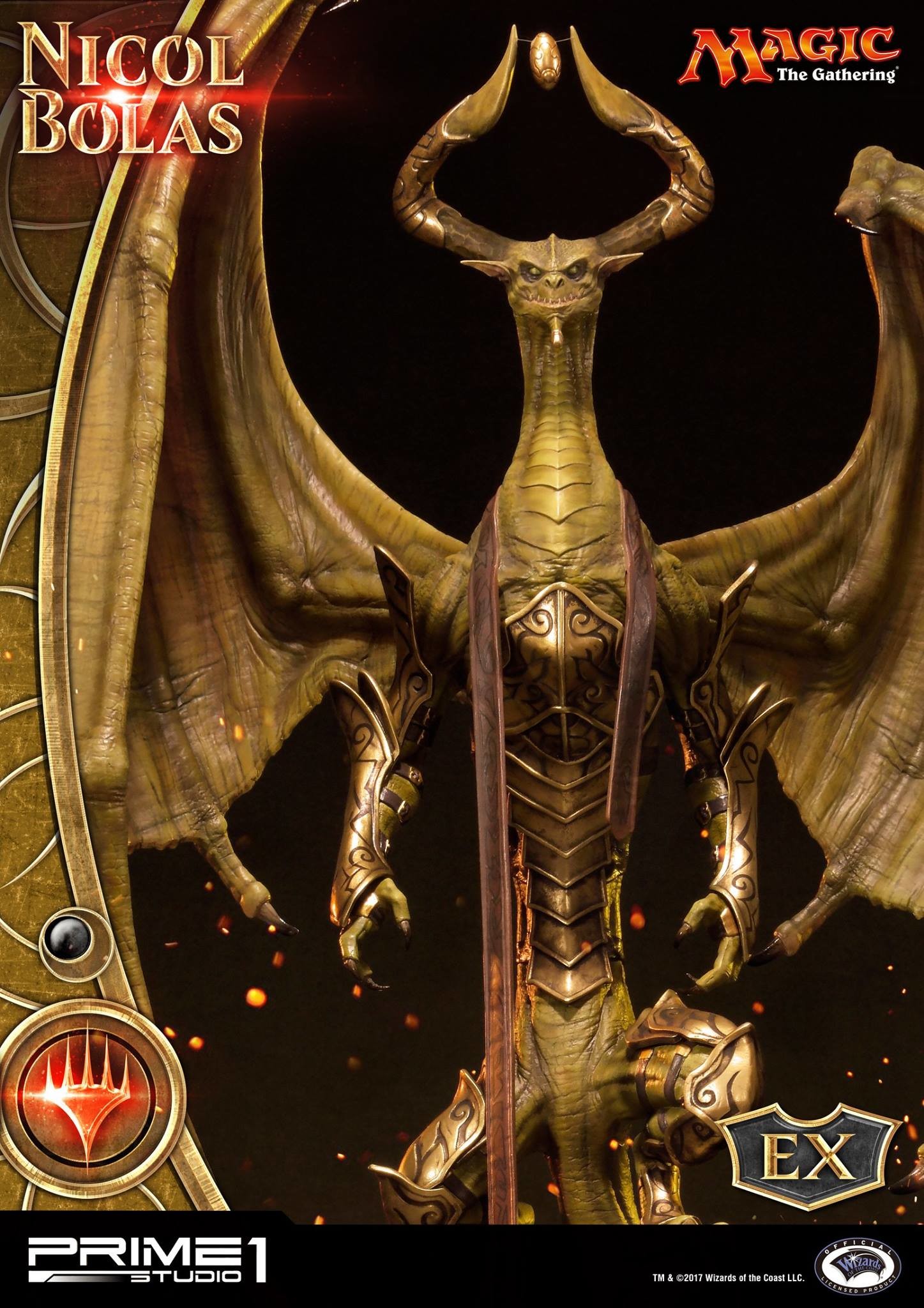 Magic: The Gathering - Nicol Bolas - Premium Masterline  (PMMTG-01) (Prime 1 Studio) photo 26