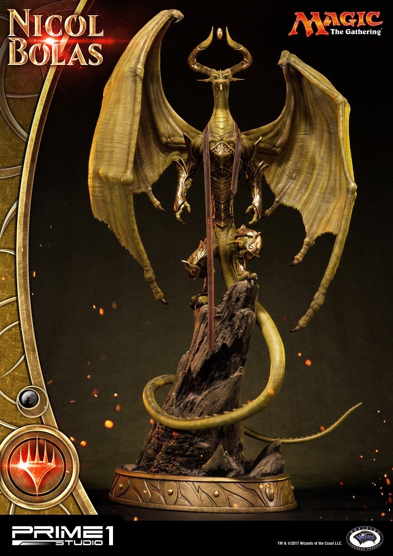 Magic: The Gathering - Nicol Bolas - Premium Masterline  (PMMTG-01) (Prime 1 Studio) photo 29