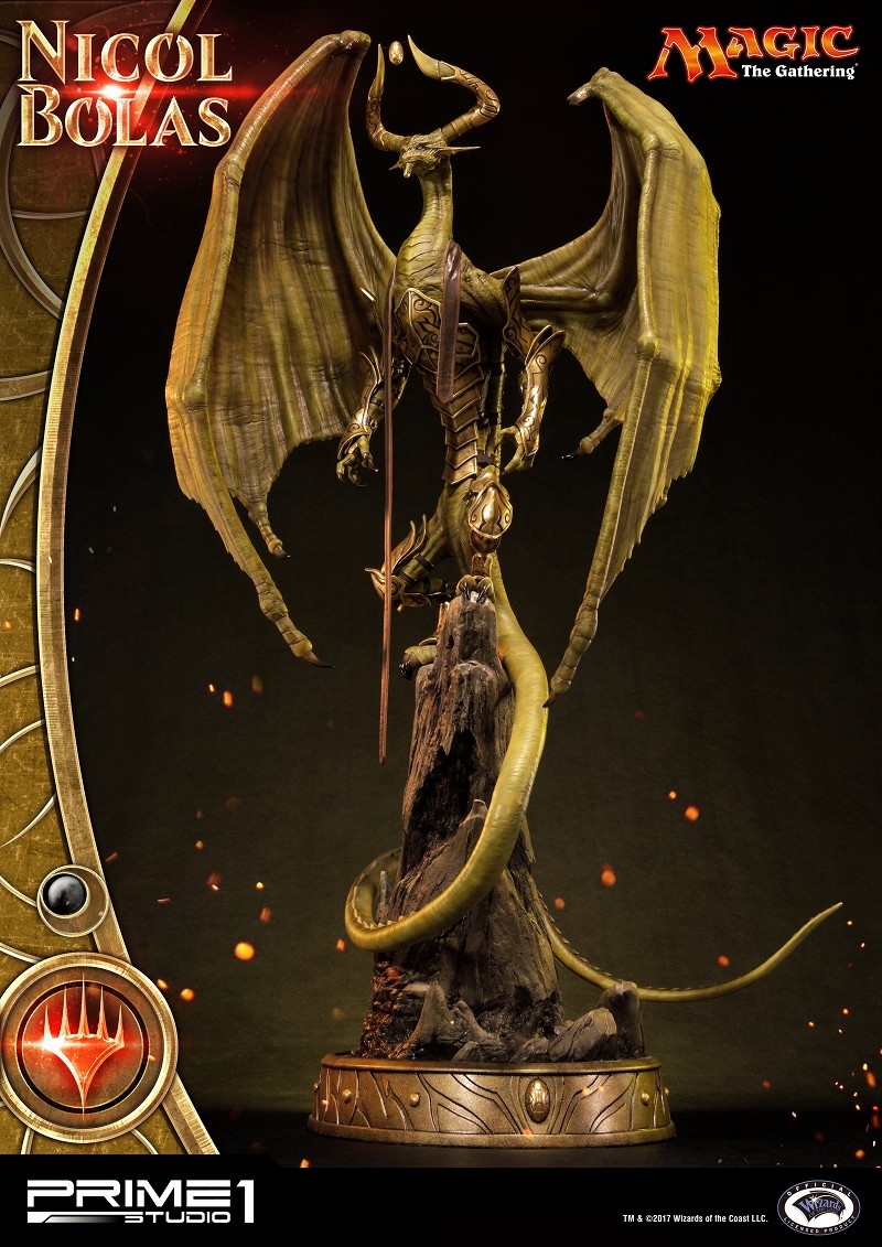 Magic: The Gathering - Nicol Bolas - Premium Masterline  (PMMTG-01) (Prime 1 Studio) photo 31