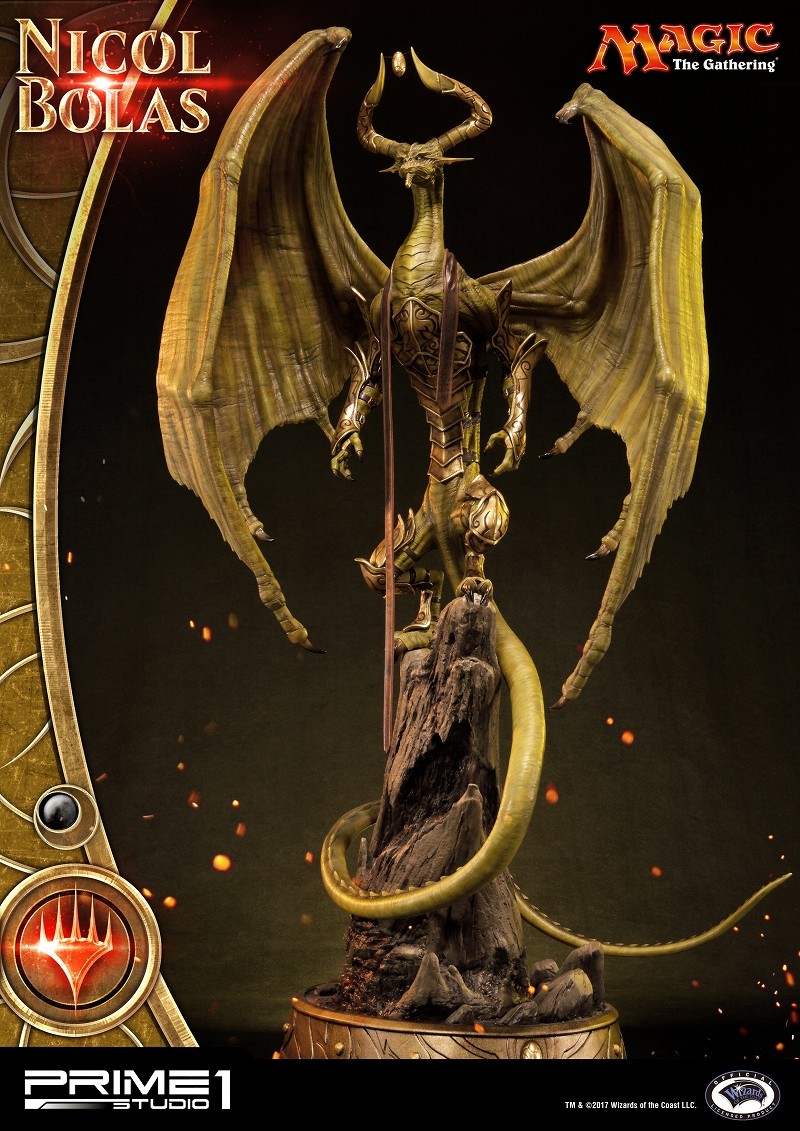 Magic: The Gathering - Nicol Bolas - Premium Masterline  (PMMTG-01) (Prime 1 Studio) photo 32