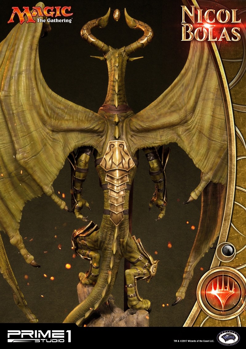 Magic: The Gathering - Nicol Bolas - Premium Masterline  (PMMTG-01) (Prime 1 Studio) photo 41