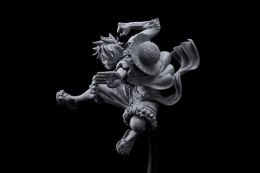 One Piece - Monkey D. Luffy - Figure Colosseum - SCultures - Zoukeiou Chojho Kessen VI (Vol.?) - Special Color Ver. (Banpresto) photo 6