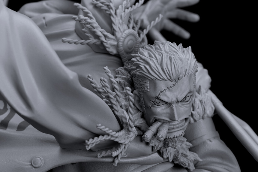 One Piece - Smoker - Figure Colosseum - SCultures - Zoukeiou Chojho Kessen VI (Vol.5) - Genkei Color (Banpresto) photo 2