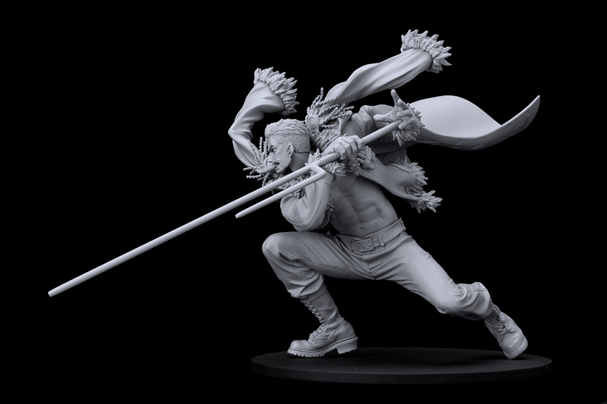 One Piece - Smoker - Figure Colosseum - SCultures - Zoukeiou Chojho Kessen VI (Vol.5) - Genkei Color (Banpresto) photo 3