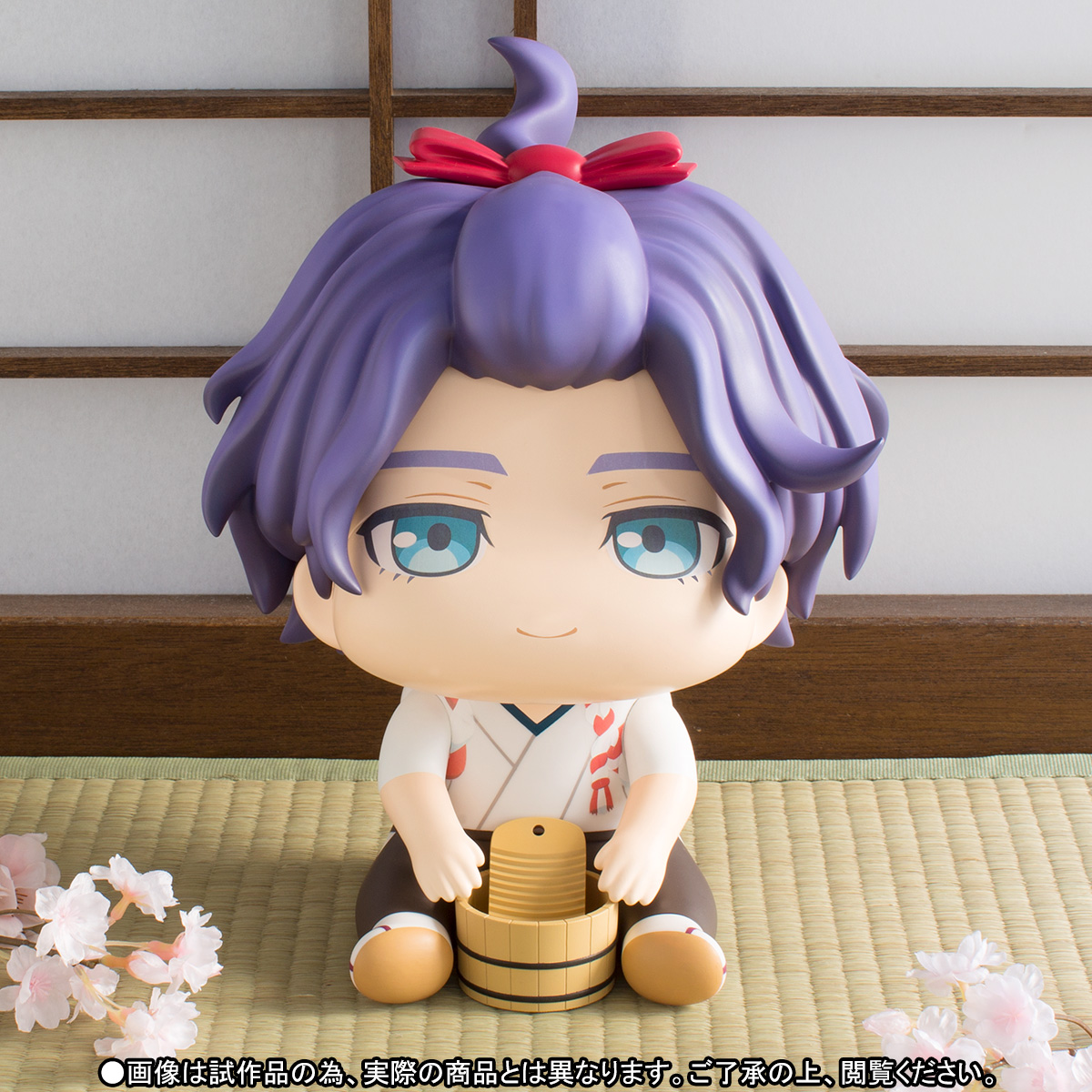 Touken Ranbu -Hanamaru- - Kasen Kanesada - Pooni Pooni Hoppe Doll - Tama Colle (Bandai) photo 5