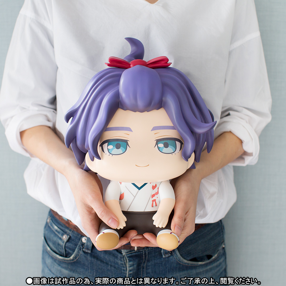 Touken Ranbu -Hanamaru- - Kasen Kanesada - Pooni Pooni Hoppe Doll - Tama Colle (Bandai) photo 6