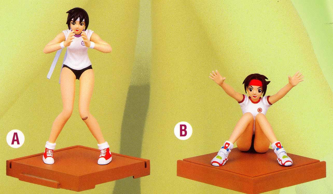 Shiritsu Justice Gakuen Nekketsu Seishun Nikki - Kasugano Sakura - Capcom Girls Dai Undoukai Figure (A Prize) (Banpresto) photo 3