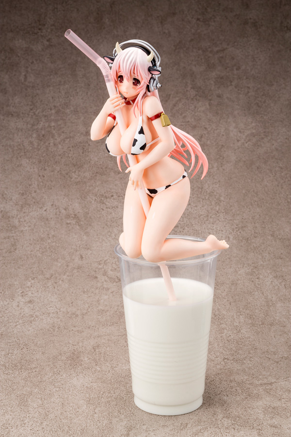 SoniAni: Super Sonico The Animation - Sonico - 1/7 - Holstein Bikini de Straw (Genco, Hakoiri Musume) photo 2