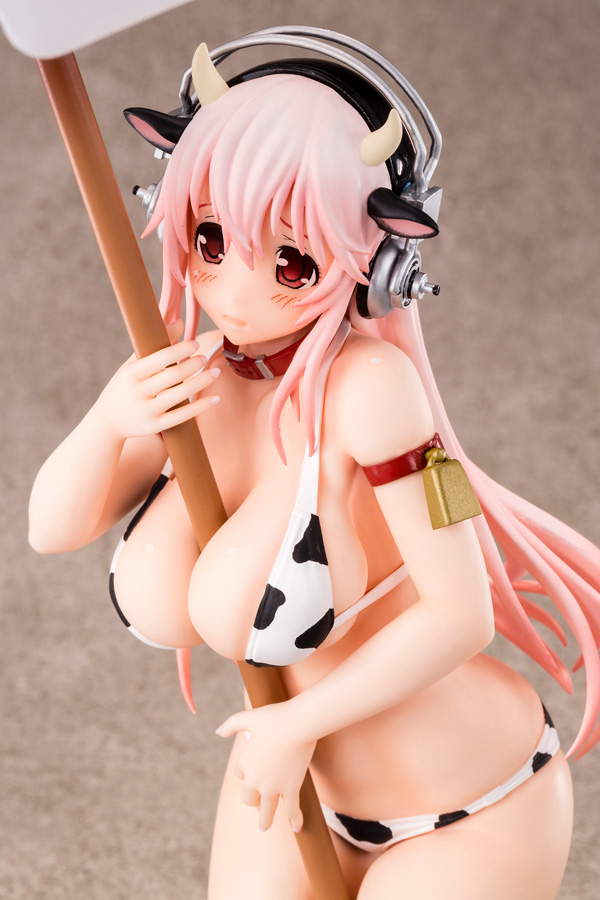 SoniAni: Super Sonico The Animation - Sonico - 1/7 - Holstein Bikini de Straw (Genco, Hakoiri Musume) photo 3