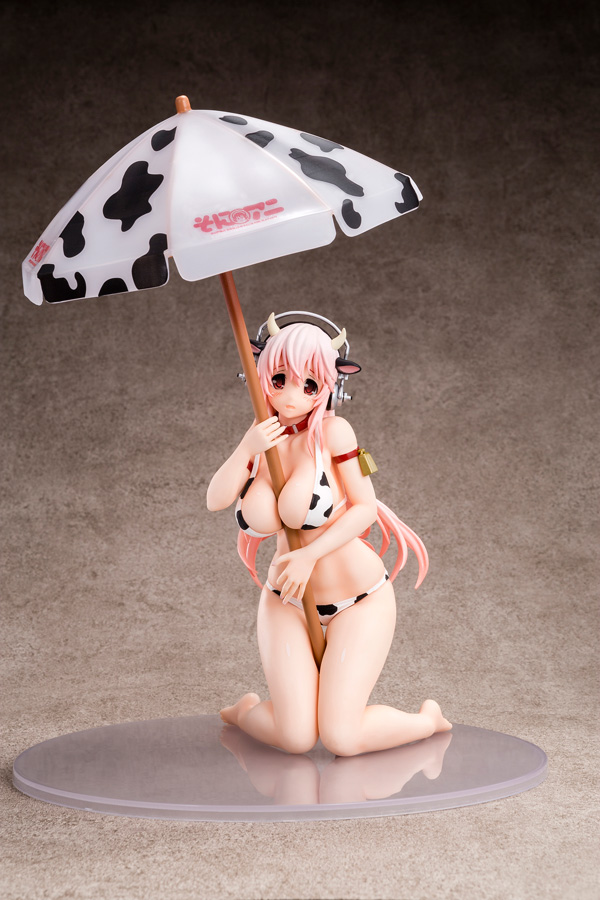 SoniAni: Super Sonico The Animation - Sonico - 1/7 - Holstein Bikini de Straw (Genco, Hakoiri Musume) photo 6