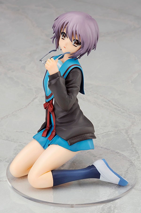 Suzumiya Haruhi no Yuuutsu - Nagato Yuki - 1/8 - School Uniform Ver. (Alter, Chara-Ani) photo 3