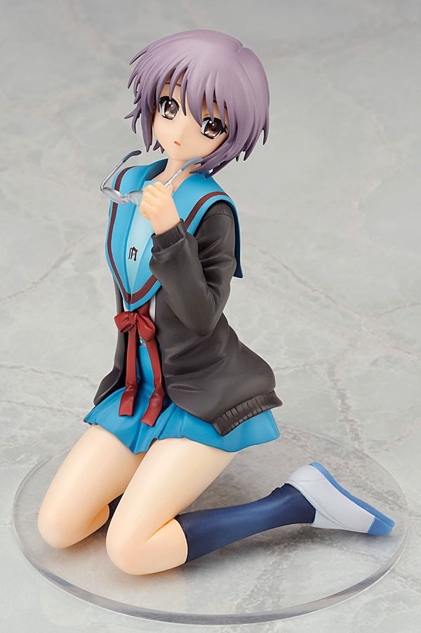 Suzumiya Haruhi no Yuuutsu - Nagato Yuki - 1/8 - School Uniform Ver. (Alter, Chara-Ani) photo 4