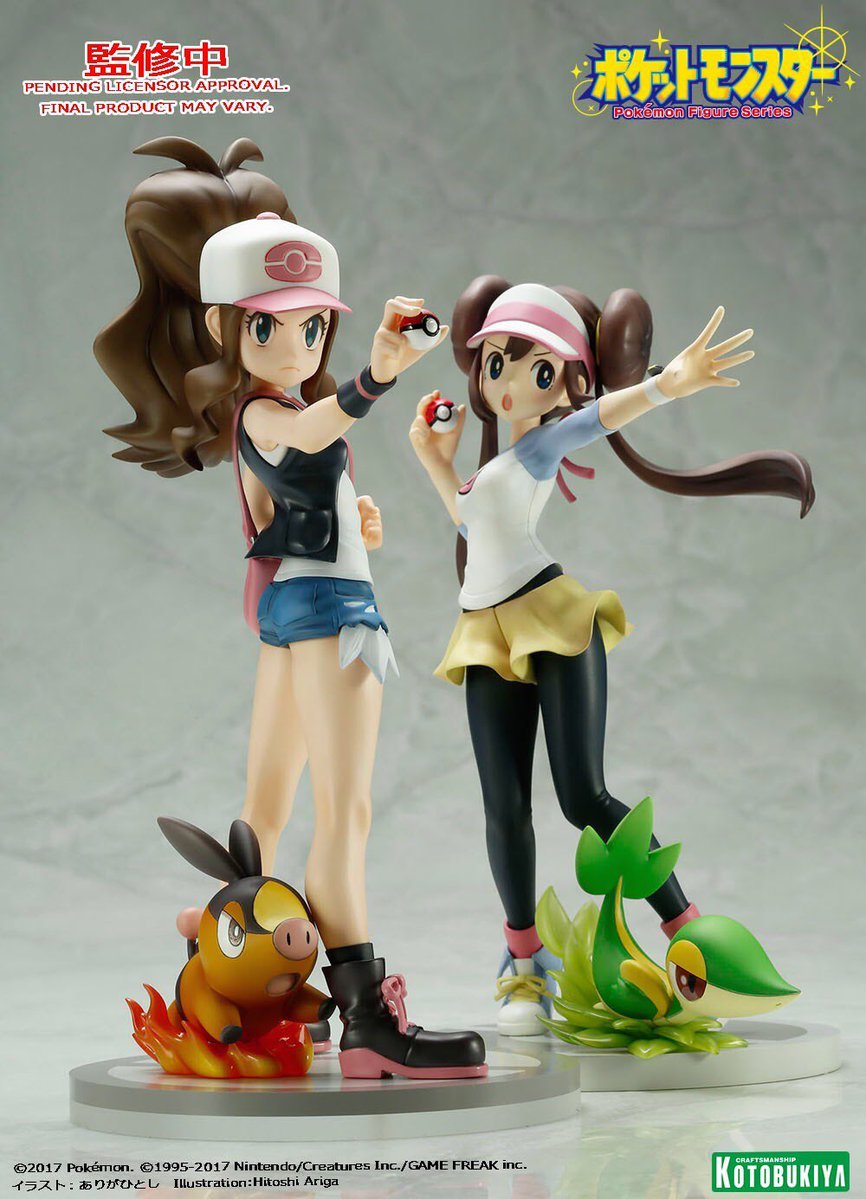 Pocket Monsters - Pokabu - Touko - ARTFX J - Pokémon Figure Series - 1/8 (Kotobukiya)
