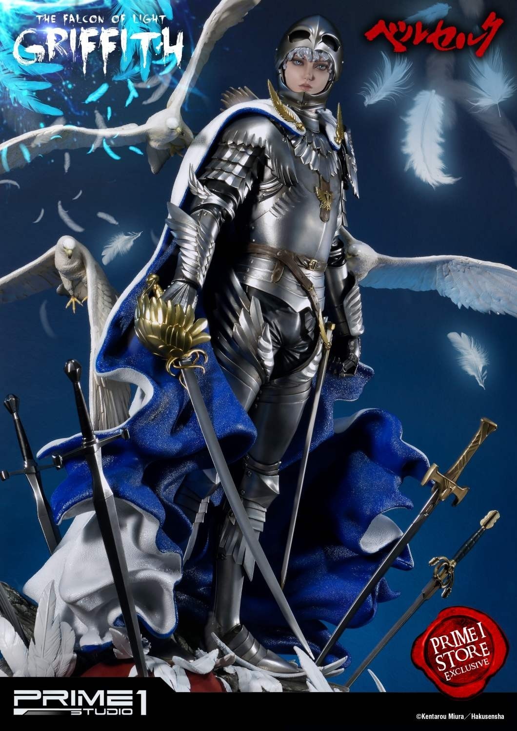 Berserk - Griffith - Ultimate Premium Masterline  (UPMBR-05) - 1/4 - The Falcon of Light (Prime 1 Studio) photo 4