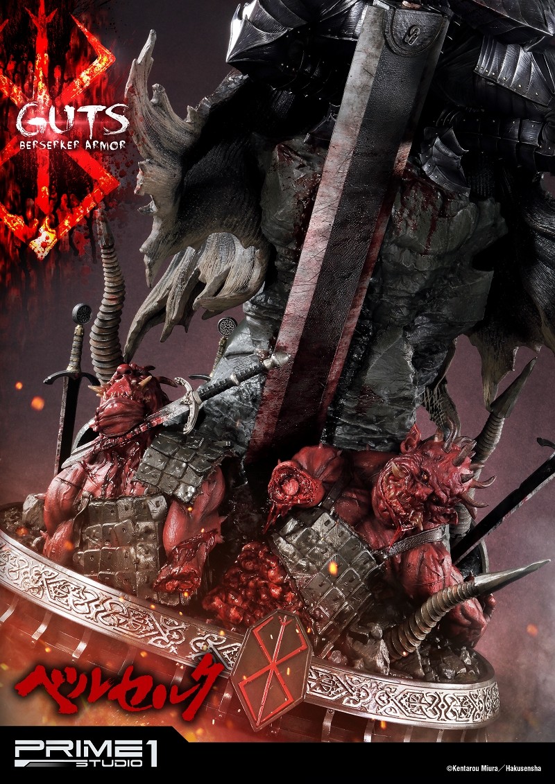 Berserk - Daka - Guts - Ultimate Premium Masterline (UPMBR-04) - 1/4 - Berserker Armor (Prime 1 Studio) photo 25