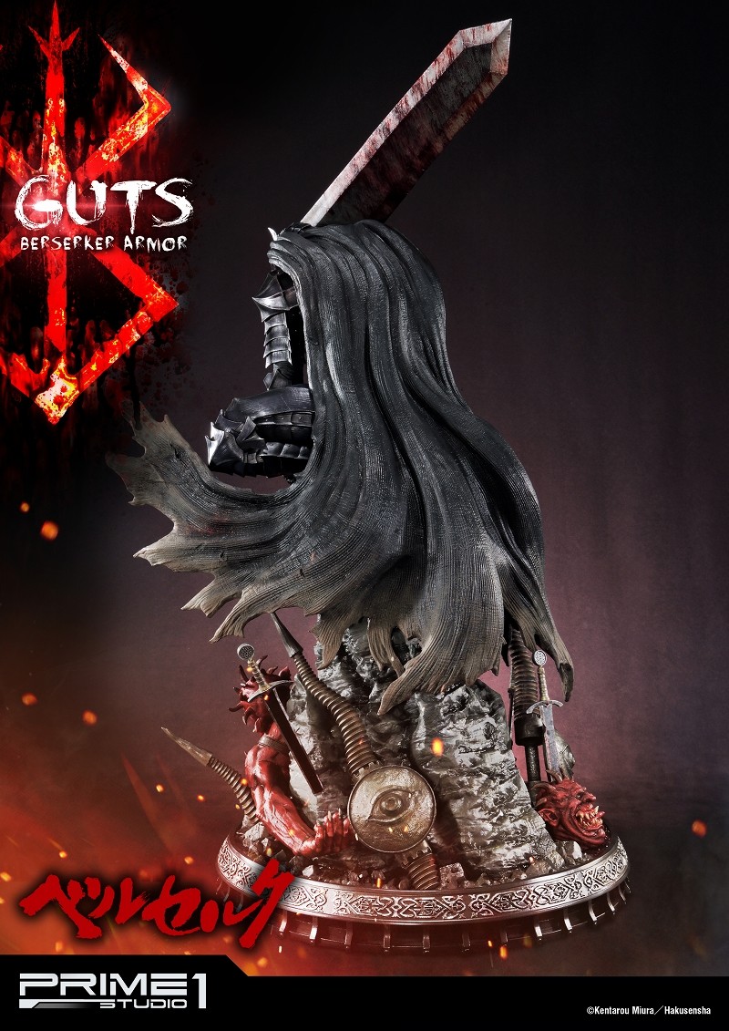 Berserk - Daka - Guts - Ultimate Premium Masterline (UPMBR-04) - 1/4 - Berserker Armor (Prime 1 Studio) photo 31